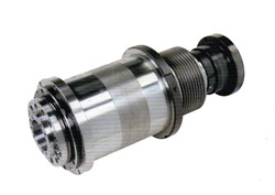 主軸采用原裝進口日本NSK或德國FAG P4級精密級主軸軸承