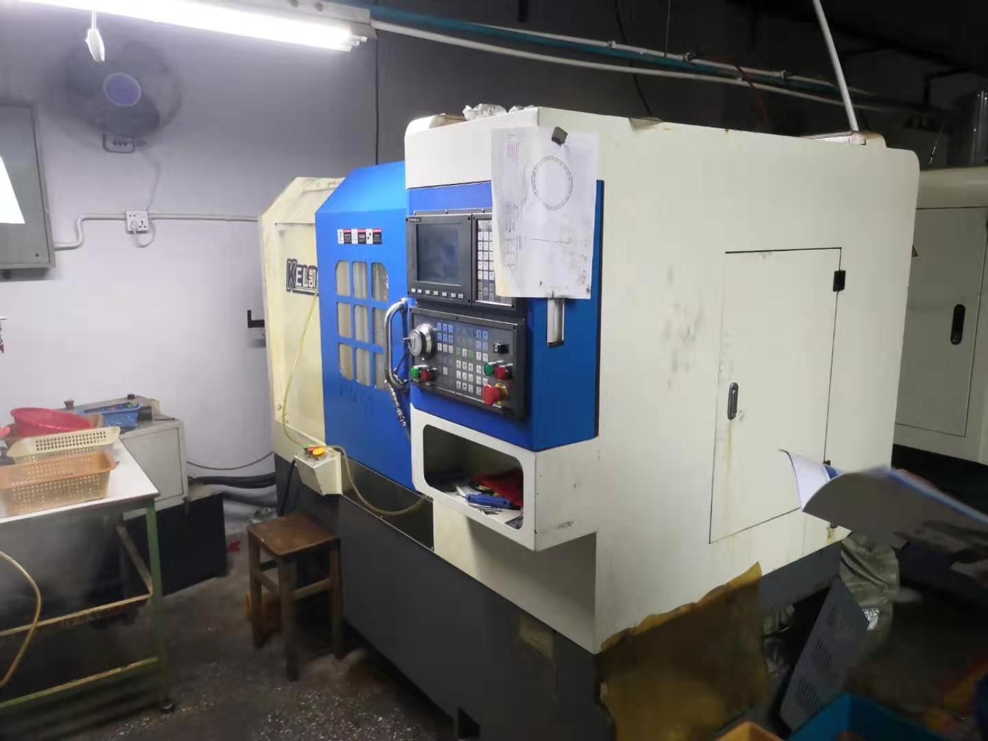 現(xiàn)在機(jī)器擺在一樓，總的有六~七臺(tái)機(jī)，六臺(tái)機(jī)是中山凱恩利機(jī)械的。其中36機(jī)5臺(tái)，46機(jī)1臺(tái)