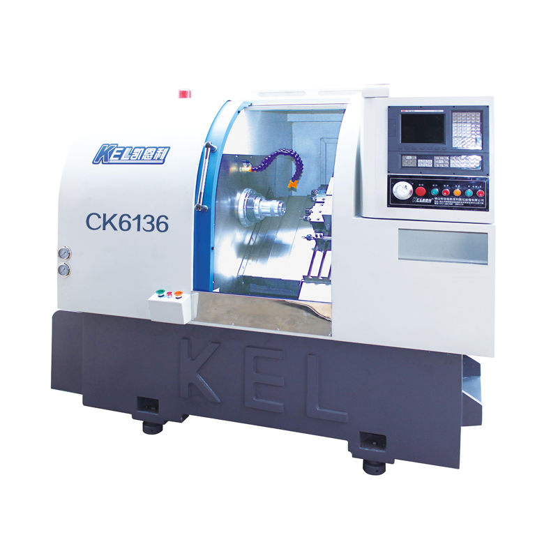 CKX6136C—C∠45斜床身 (排刀型帶端銑側(cè)銑動(dòng)力頭）車(chē)銑復(fù)合數(shù)控車(chē)床—高配置